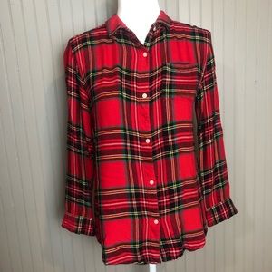 Old Navy Plaid Button Up